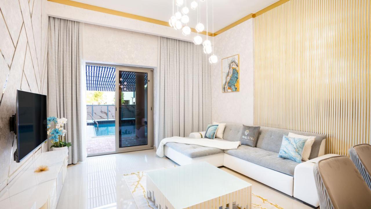 Exclusive Retreat Globalstay'S New 3Br Townhouse With Private Pool Дубай Экстерьер фото