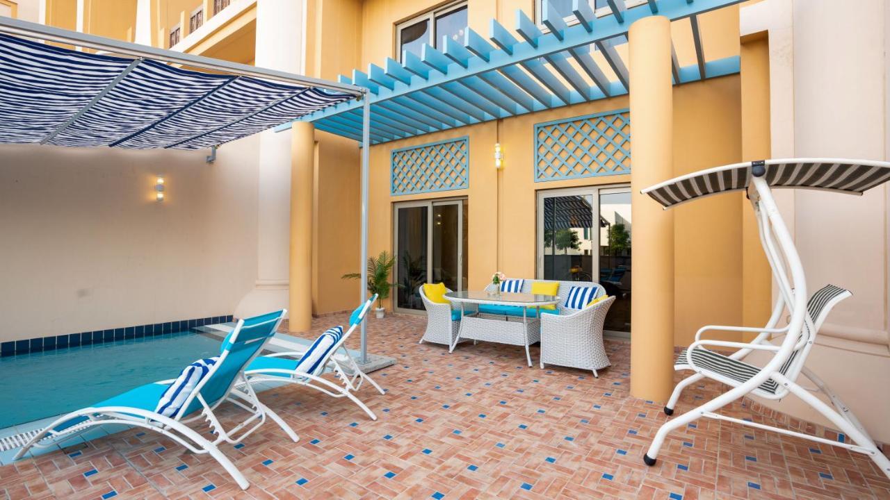 Exclusive Retreat Globalstay'S New 3Br Townhouse With Private Pool Дубай Экстерьер фото